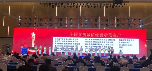 漢口北榮獲 全國商品交易市場(chǎng)系統(tǒng)信息化建設(shè)示范單位